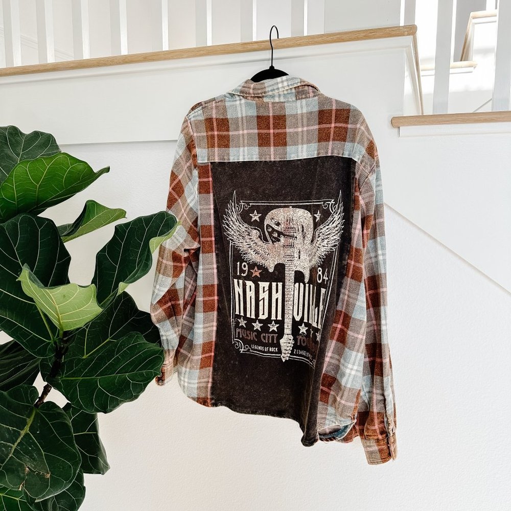 Arula Altr'd State Oversized Nashville Flannel